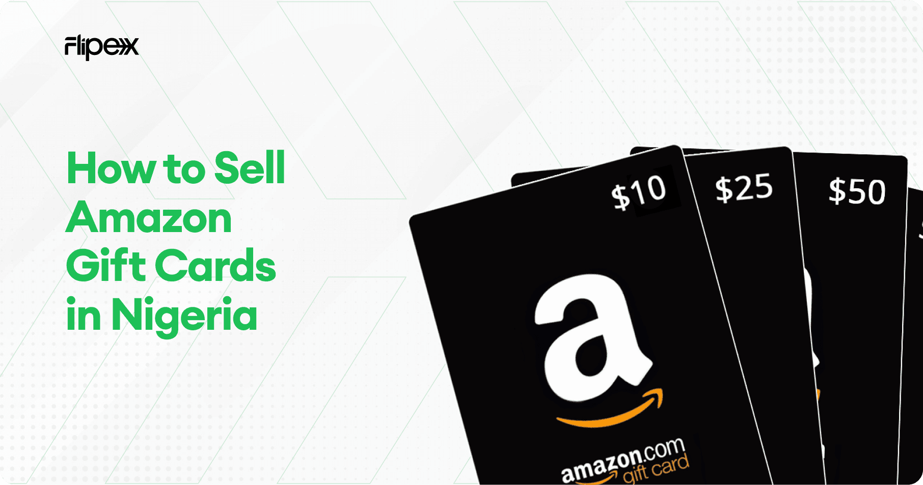 See how to sell your Amazon gift cards in Nigeria on FlipEx