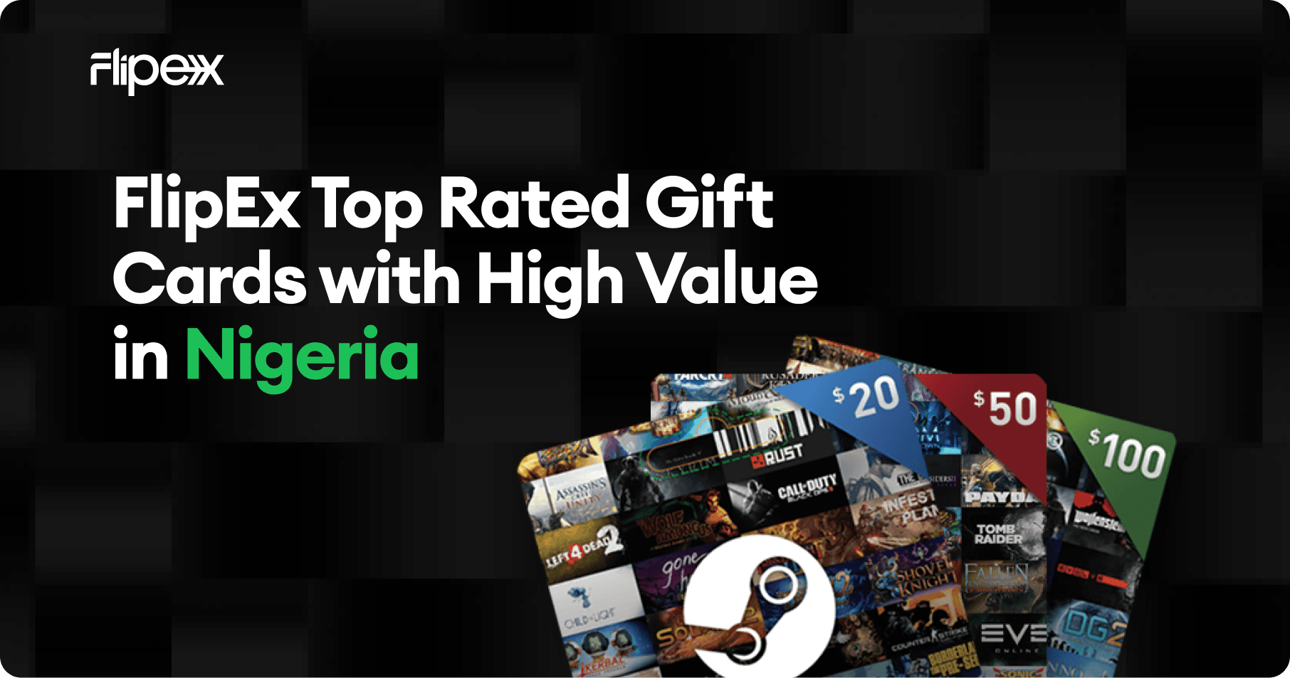 Find out which gift cards are the top rated gift cards with high value in Nigeria