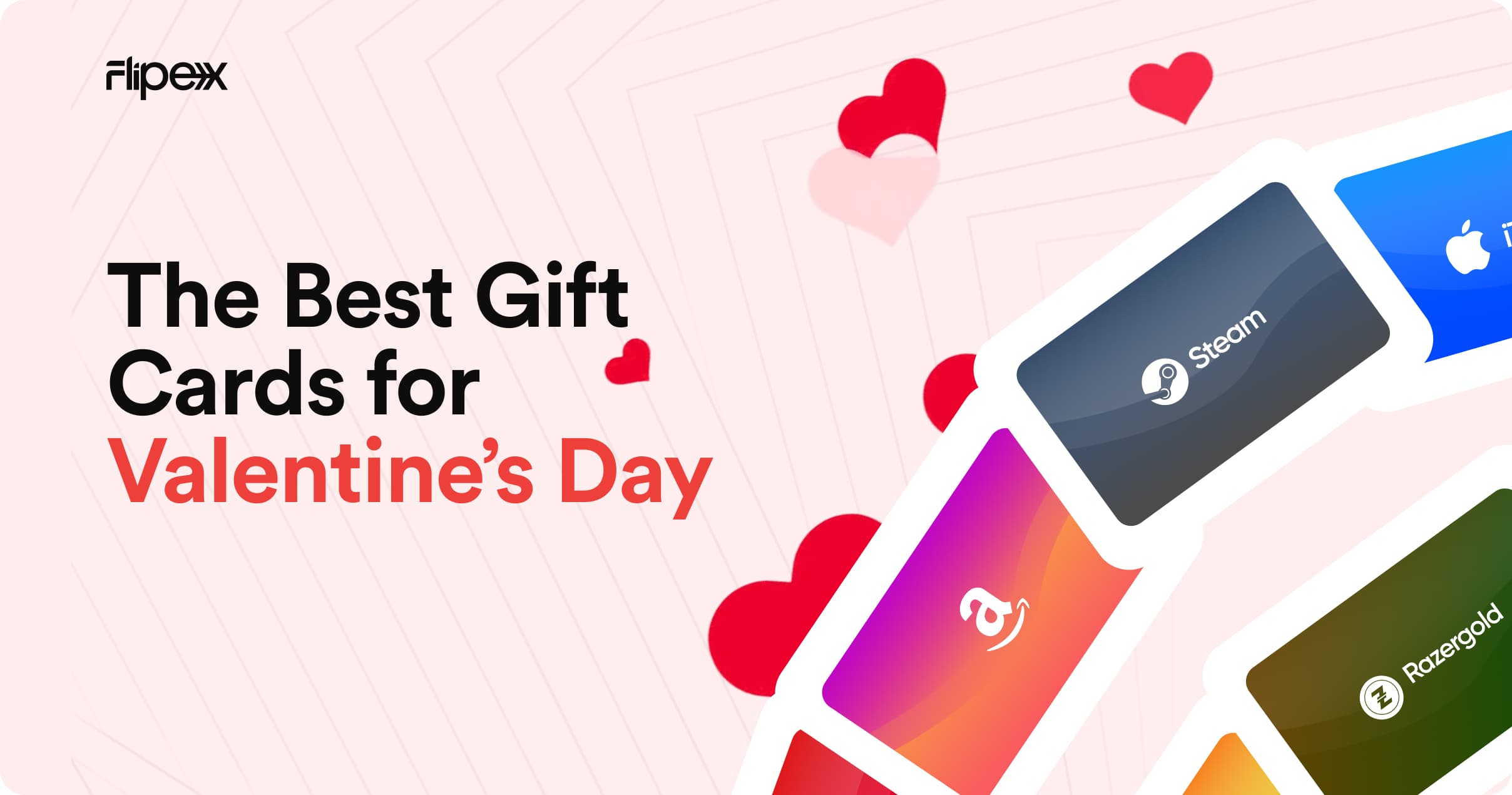FlipEx highlights the best gift cards for Valentine's gifting