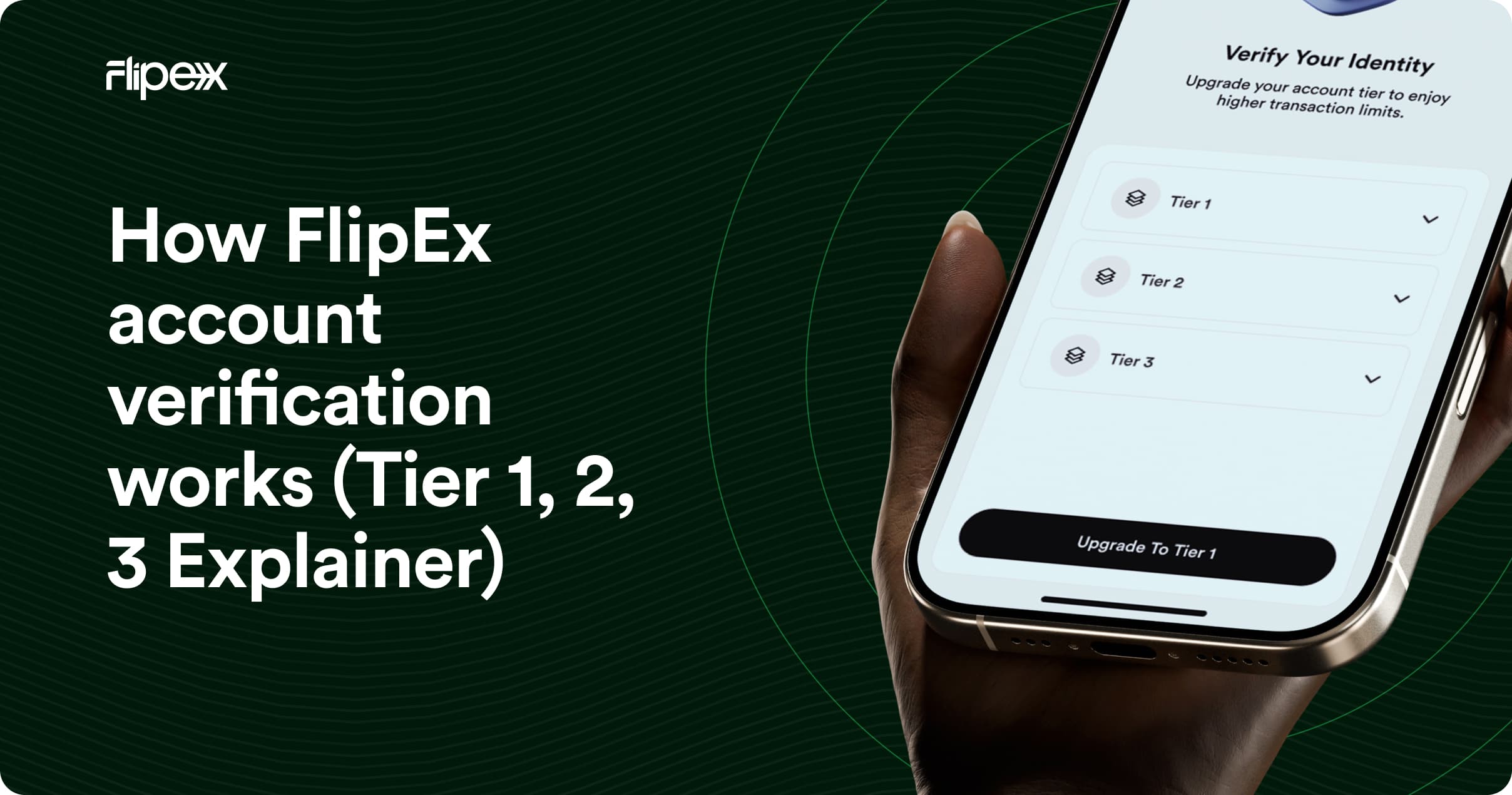 How FlipEx verification works - know all the requirements and steps to verify your FlipEx account