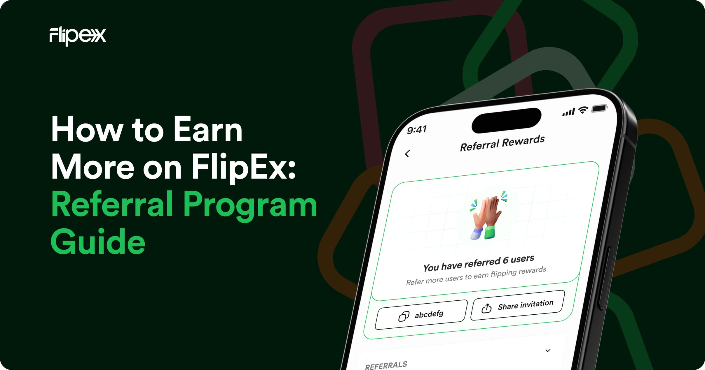 How to earn money on FlipEx via the FlipEx Referral program, bonuses, and coupon codes