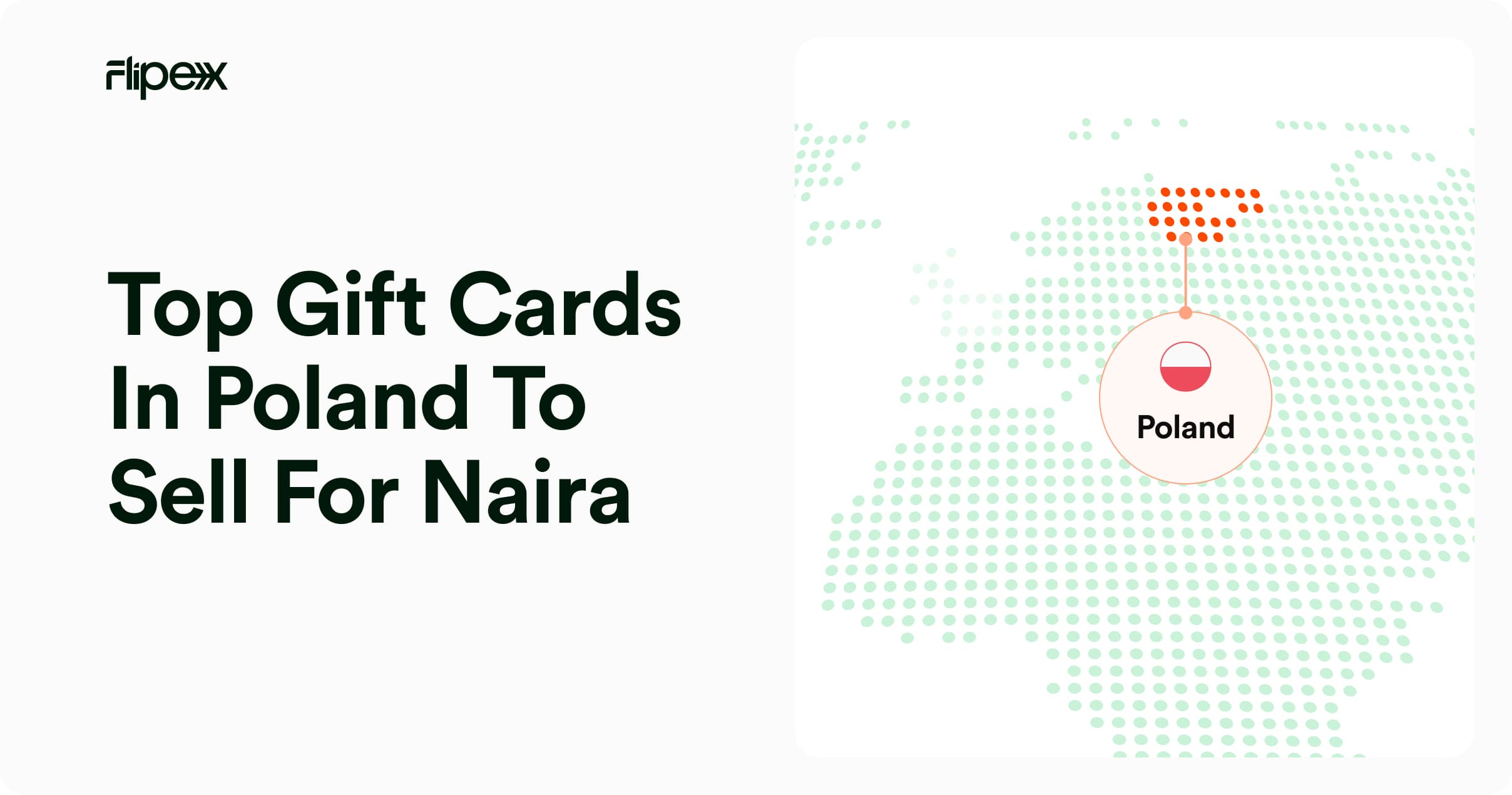 The best poland gift cards to sell for Naira on FlipEx