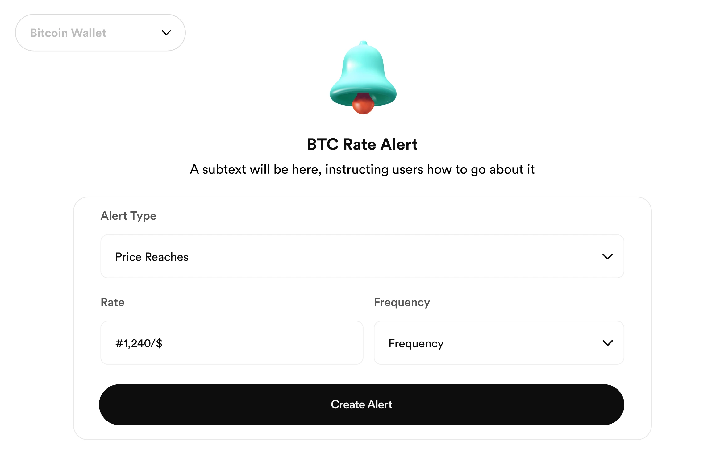 FlipEx Rate Alert feature — set target Naira price and get notified instantly